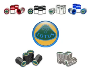 Lotus Cubreválvulas Bicis Acero Inox